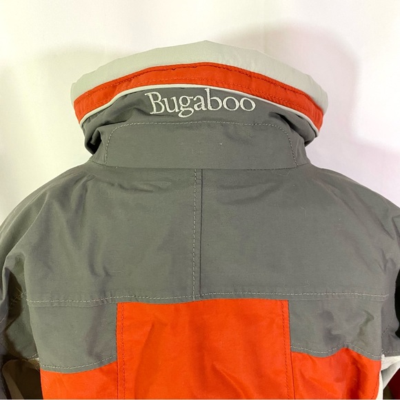Boy’s Columbia Bugaboo Windbreaker Jacket 6/7 Small Shell orange - Picture 5 of 5